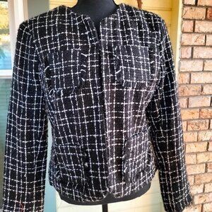 786) First Option Fringe Jacket size 10